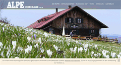 Desktop Screenshot of obere-kalle.de